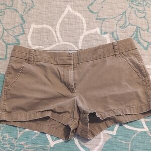 J. Crew Tan Chino Shorts Cotton